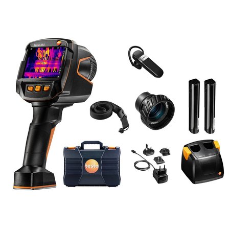 Testo 883 - Kit Ti 27Hz, With Laser, Wwcr With Carrying Strap For The Thermal Imager 0563 8830
